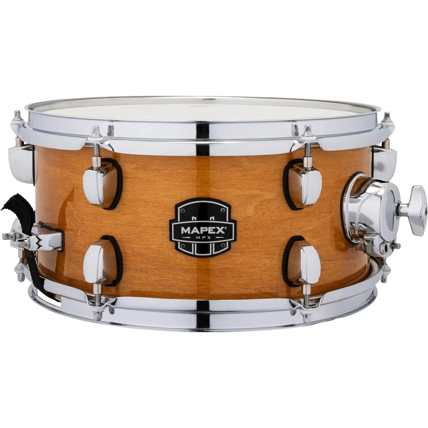 Mapex MPX Maple/Poplar Hybrid Shell Side Snare Drum 12x6" - Trans Natural (MPNMP2600CNL)