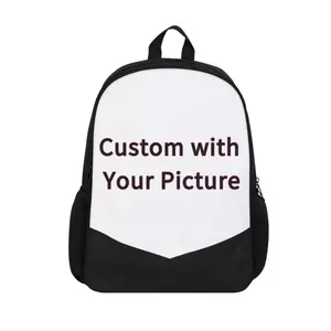 Journey Canvas|3PCS Custom Photo Backpack| Personalized School Backpack| Custom Image Travel Backpack| Memorable Gift| Great for Friends & Classmates| Unique Gift Idea| Perfect for Back to School & Birthdays