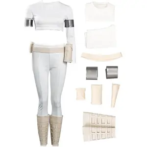 Adult Women Cosplay Costume Queen Shirt Pants Belt Full Set