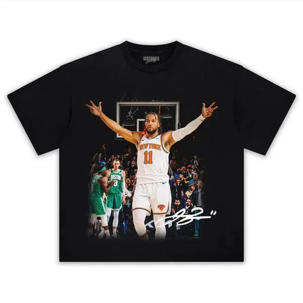 JALEN BRUNSON POP TEE 2 Vintage Style T-shirts, Unisex T-shirt, Graphic Tees