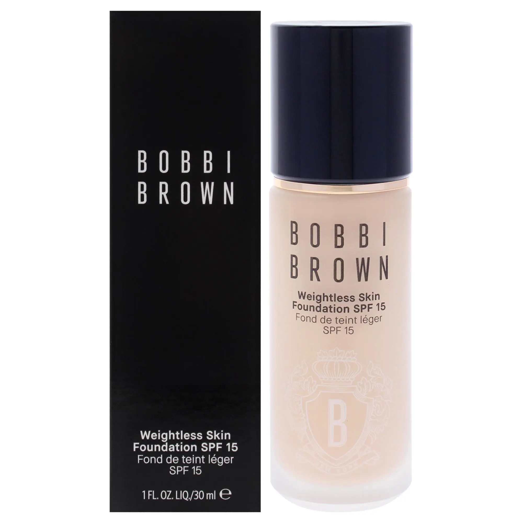 Bobbi Brown Women's Weightless Flawless Radiant Coverage Daily Makeup Foundation SPF 15 - N-000 Neutral Alabaster, 1 oz