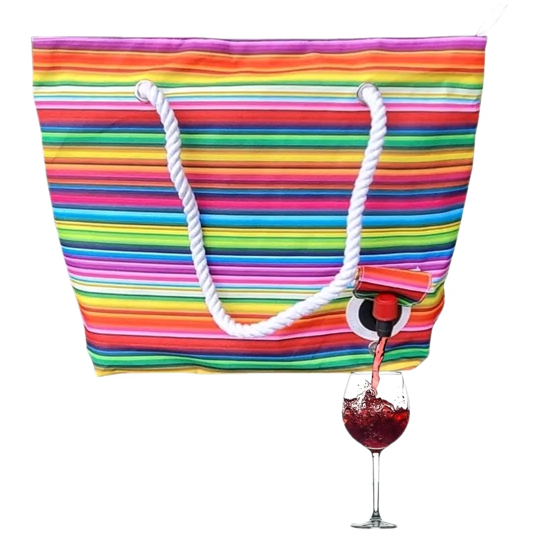 Insulated Wine Purse - Portable Bag w/ Spout for Alcohol, Beer, Any Beverage - Gift for Wine Lovers, Drink Organizer, Also Doubles As An Everyday Purse, Fashionable, Functional and a Ton of Fun
