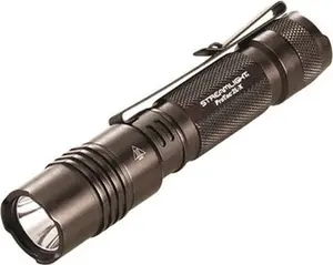 Streamlight Aluminum Industrial/Tactical Flashlight 500 Lumens, 1800 min Runtime, White LED Bulb, Black Body, 2 Lithium Batteries Included 88063