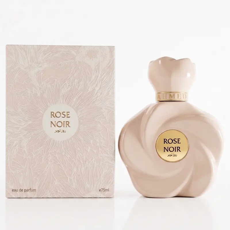 Ahmed Al Maghribi Rose Noir For Women 2.5 Oz Eau De Parfum Spray
