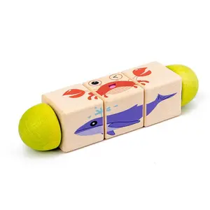 Twist 'n Turn Puzzle on a Stick - Set of 4 Assorted Pictures
