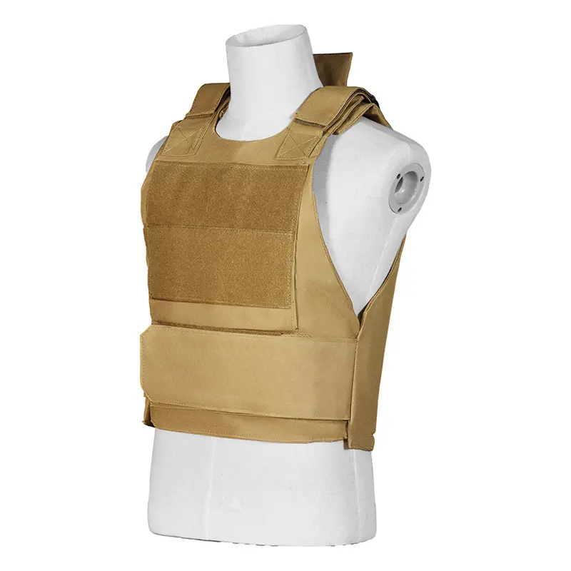 Men's Military-Style Tactical Vest - 1000D Nylon Plate Carrier with Modular MOLLE, Quick-Release System, Adjustable Fit, Plate Compatibility for Airsoft, Training, Plate Compatible