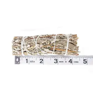 Royal Sage Salvia Officinalis Real Smudge Incense 4" Bundle (1 pc) #JC-146