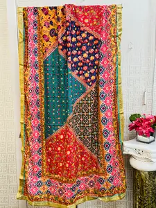 Mirror work Pakistani dupatta