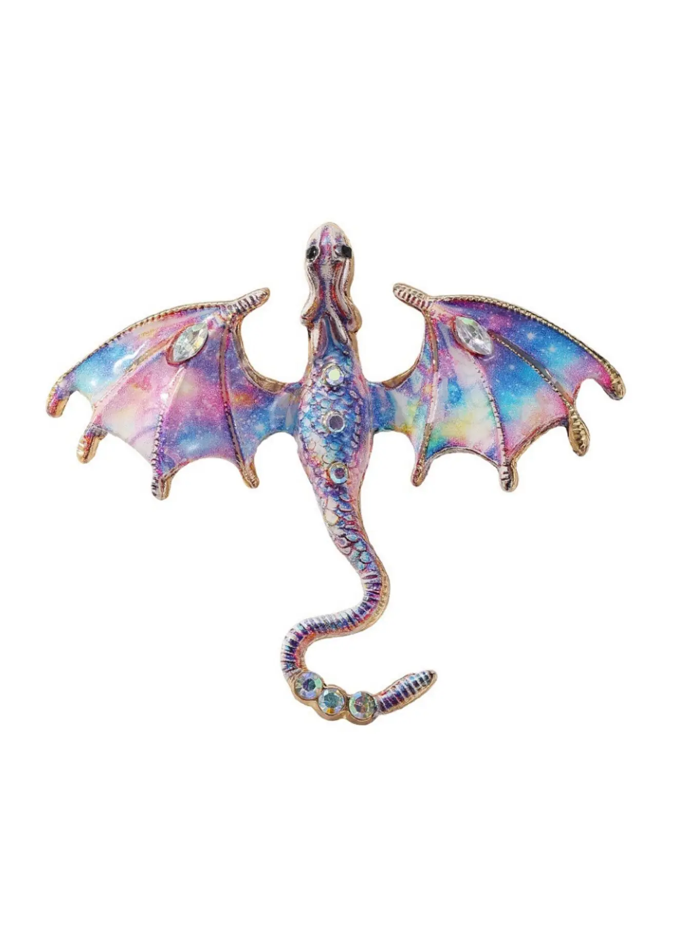 Latest Design Eco-Friendly Dragon Brooch, Alloy Brooch Pin, Brooch Clip, 9 Color Enamel Pins, Fantasy National Style, Unisex Gift, Birthday Present