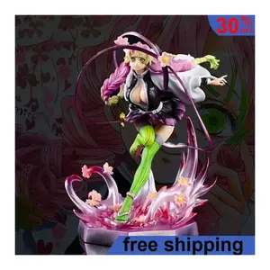 21cm Demon Slayer Anime Figure Kanroji Mitsuri Periphery Action Figure Kimetsu No Yaiba High Quality Display Model Gift Toys