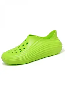5 Colors Men Casual Clogs,EVA Upper,EVA Sole,Breathable Hole,Lightweight Comfortable Trendy Versatile Shoes, Slip On Clog
