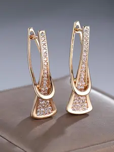 Geometric Design Earrings, Fashionable Earrings for Women, Elegant Jewelry for Party, Daily Clothing Decor, Trendy All-match & Exquisite Jewelry for Birthday Gift