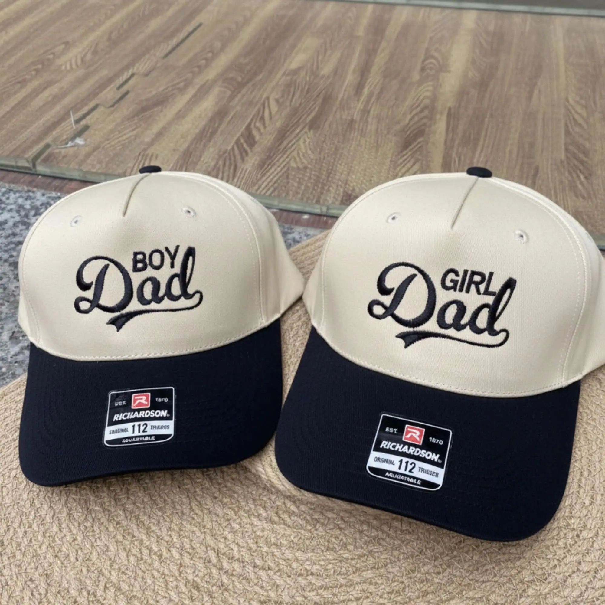Girl Dad Embroidered Hat, New Dad Gift, Fathers Day Hat  display picture 1
