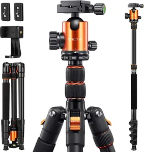 82" Tall Camera Tripod Heavy Duty,   DSLR Tripod Monopod for Photography Travel, Professional Camera Stand for Spotting Scope Telescope Binocular
