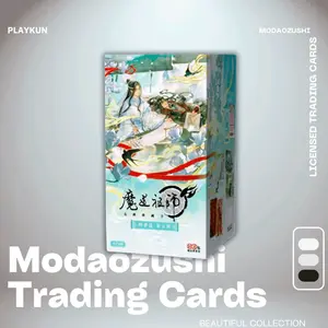 Modaozushi 2026 June MDZS Grandmaster of demonic cultivation Officially Licensed Trading Card Packs Series 5 (Featuring Wei Wuxian and Lan Wangji) Danmei Novel Series