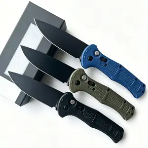 BM9070 CLA Utility Button Lock Folding Knife D2BladeNon-slip Nvlon Fiber Handle pocket knife, multi-tool, fruit knife, cutting tool, suitable for outdoorexploration, camping, picnics, mountaineering, hiking,EDC tool, kitchen knife