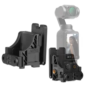 Dji Pocket3 Magnetic Camera Mount Base with Light & Expansion Ports, Ideal for Vlog Creators, Compatible with Dji Pocket3