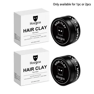 Men's Styling Haircare Hair Clay Balm 100g/box, For Men, Natural Voluminous Smooth Glossy Long-Lasting Matte Finish, Hair Sculpting Mud, Lightweight