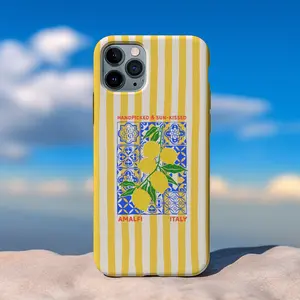 Lemon Phone Case – Amalfi Coast Aesthetic iPhone Case
