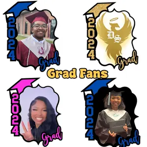 Custom Graduation Fan Pack (10)