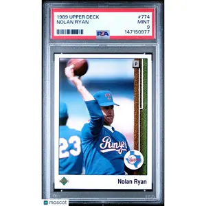 1989 Upper Deck Nolan Ryan #774 PSA 9