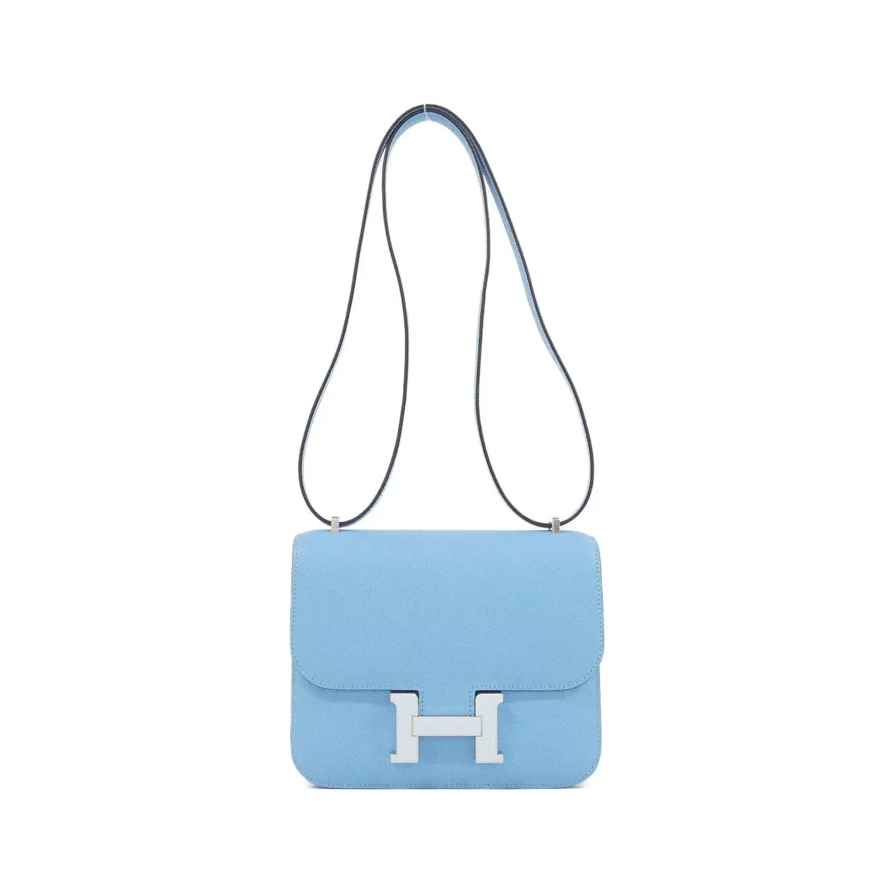 Pre-owned HERMÈS Calfskin Shoulder Bags Hermes Constance3mini shoulder bag