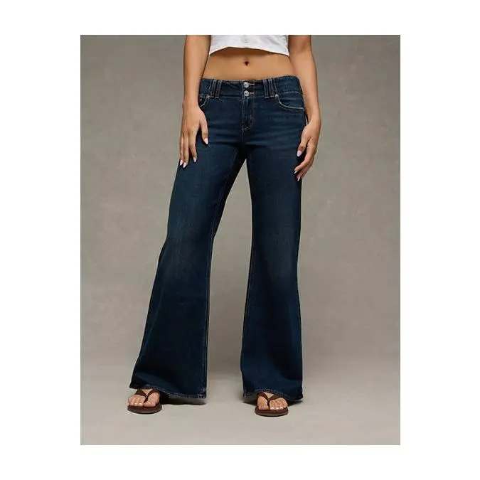 AE Stretch Low-Rise Flare Jean