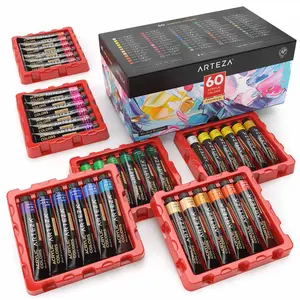 Arteza® Acrylic Paint Set, 22ml Tubes, 60 pc. - ARTZ-8153