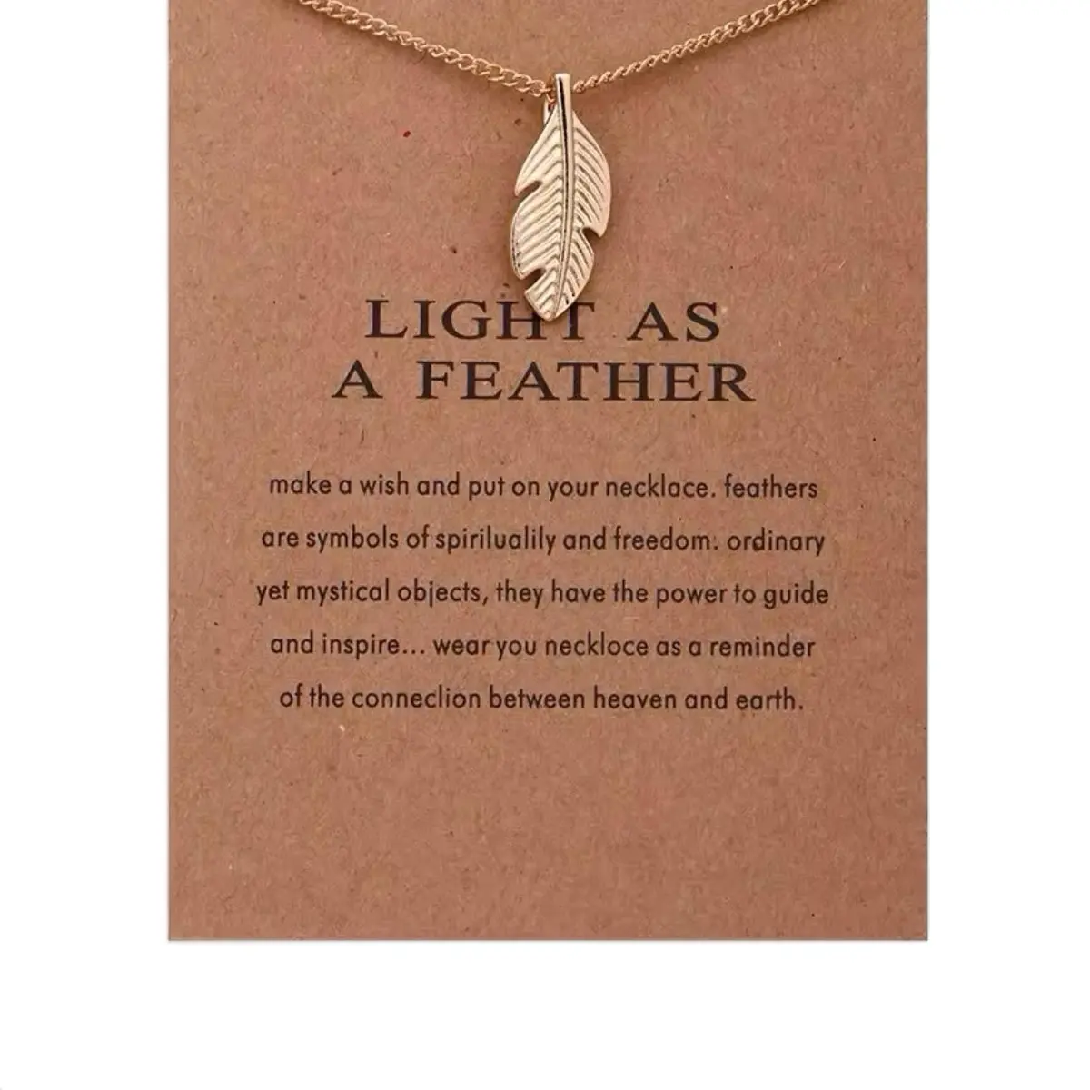 Make A Wish Necklace for Women - 20 Inch Chain with Unique Pendants - Perfect Gift for Any Occasion