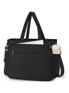 Women's Tote Bag, Large Capacity Shoulder Bag for School & Work, Casual Trendy Versatile High-quality Daily Commuting Bag