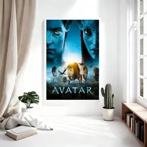 Collector's Avatar 3 Canvas Art: Frameless Movie Poster for Home & Theater Room.
