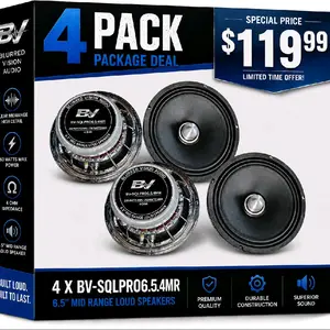 Blurred Vision Audio BV-SQLPRO6.5.4MR – 4 PACK BUNDLE DEAL