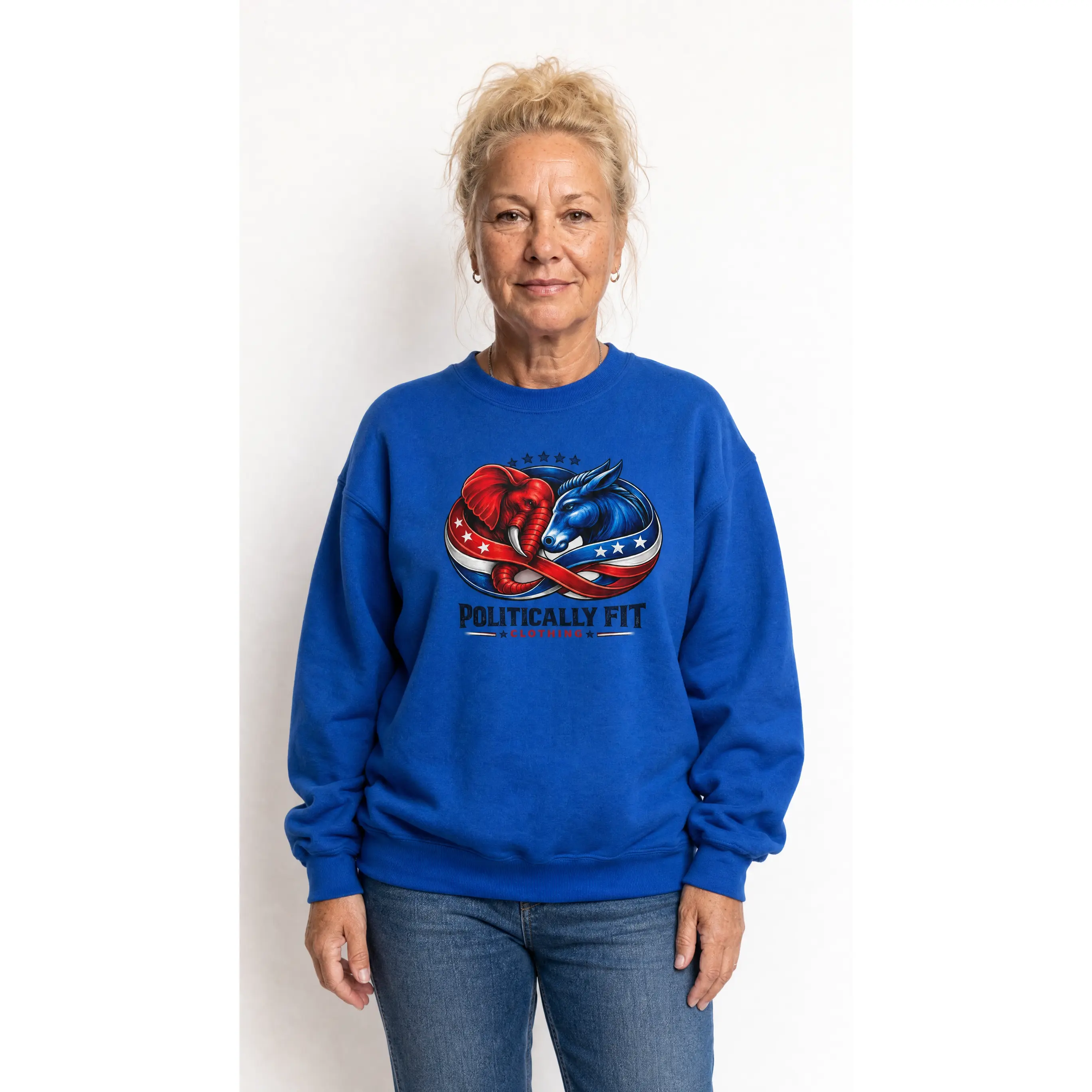 Politically Fit Unisex Sweatshirt
