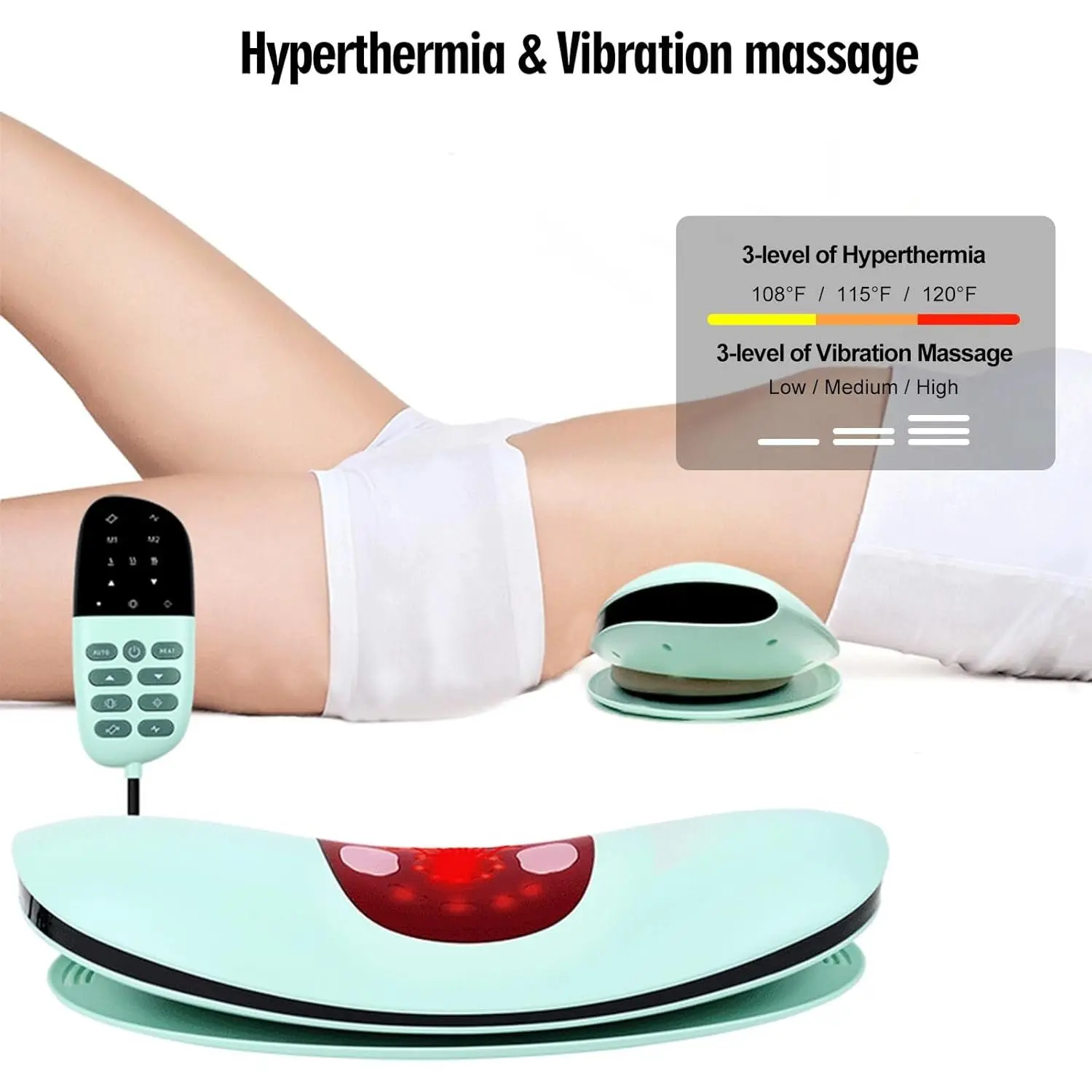 Lumbar Massager Electric Lumbar Traction Device with Dynamic Airbag Traction Vibration Massage Hot Compress Lower Back Massager Back Stretcher Remote Controlmassage machines Deep Tissue Red#Summervibes - TikTok Shop Lumbar Massager Electric Lumbar Traction Device with Dynamic Airbag Traction Vibration Massage Hot Compress Lower Back Massager Back Stretcher Remote Controlmassage machines Deep Tissue Red#Summervibes - TikTok Shop