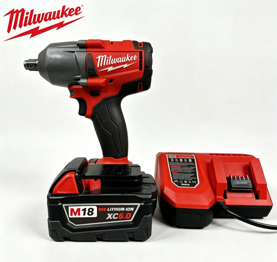 Milwaukee 900nm Impact Wrench, Heavy-Duty Hand Tool for Automotive & Industrial Fastening Tasks Stainless Steel Repair Kit green beam bit soft copper Multifunctional Ratchet Socket Set work light lithium cordless o2 sensor oring plumbing compression m18