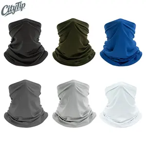 4Pcs/6Pcs UPF 50+ UV Protection Cooling Neck Gaiter Face Mask | SunSafeTok CyclingTok OutdoorTok Breathable Stretch Bandana Scarf | for Cycling Fishing Hiking Motorcycle Outdoor Sports