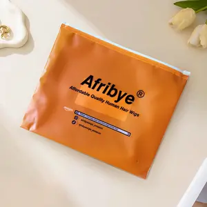 【Please No Separate Purchase】Luxury Wig Packaging Bag | Dust-Proof Hair Extension Storage Bag | Reusable Hair Bundles Packaging | Travel & Retail Use