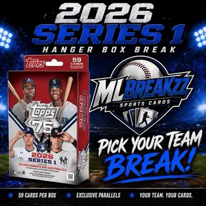 Baseball Card Break #2 10x 2026 Topps Series 1 Hanger Boxes
