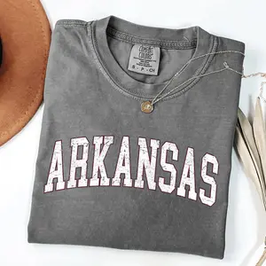 Arkansas, Football, Sports, Game Day, Big Game, Touchdown, Tailgate Party, University, College, State Tshirt, Women's Comfort Colors Tshirt, Graphic Tee
