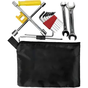 1set Tire Repair Kit, Bicycle Chain Tool, Motorcycle Bike Maintenance Set, Portable Tools, Hex Wrench Set, Cross Screwdriver Set