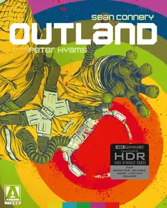 Outland  [4K ULTRA HD BLU-RAY MOVIE] Ltd Ed, 4K Mastering, Dolby