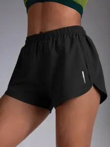 Women's Sporty Shorts Workout Shorts Lightweight Athletic Shorts Comfy Breathable Shorts Quick-Dry Moisture-Wicking Yoga Pants Reflective Strips Summer Safety Wear for Sports Daily Fitness Cycling Home