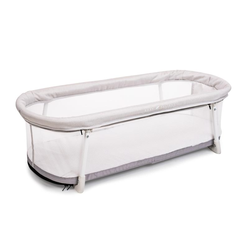 Snuggle Nest™ Portable Bassinet - Driftwood Grey
