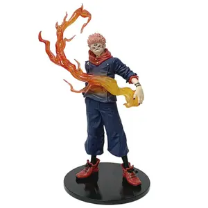 Anime 21cm Jujutsu Kaisen Figure Itadori Yuji  Action Figure Model PVC Doll Toy Surrounding Collection Desktop Accessories Gift