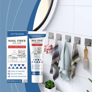 Adhesive Glue, High Bond Adhesive for Wood Metal Ceramic Plastic Home Use, Durable Stable Adhesive for Daily Household Needs, Non-Nail Adhesive Solution