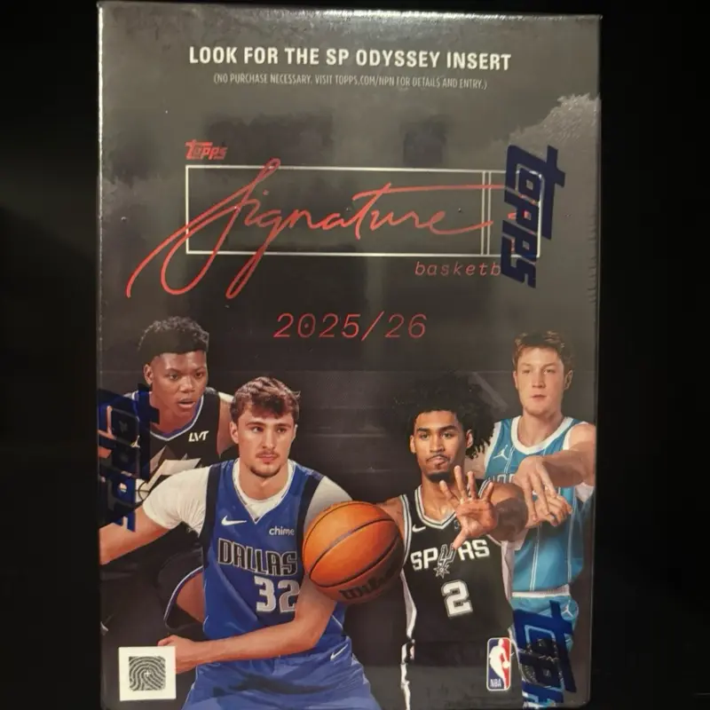 2025/26 Topps Signature Class NBA Blaster Box