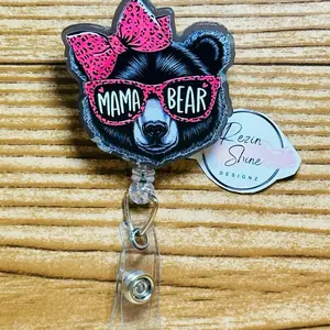 Mama Bear Badge Reel