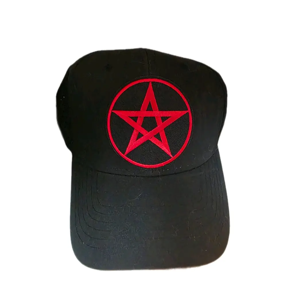 Red Penragram Baseball Hat
