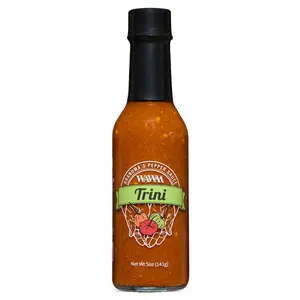 Grandma's Trini Pepper Sauce - Incredible flavor, Spicy - Woman Owned, Black Owned, Veteran Owned - 5oz Hot Heat
