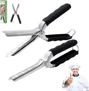 Rib Membrane Remover - Thick 304 Food-Grade Stainless Steel with Ergonomic Full-Rubber Grip for Effortless BBQ Rib Prep, Pork Rib Skinner, and Meat Preparation